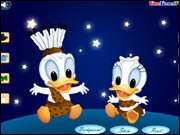 Baby Donald and Daisy Dress Up