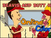 Beavis and Butt-Head Online Coloring