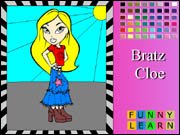 Bratz Cloe Coloring 3