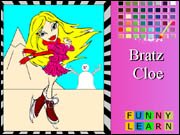 Bratz Cloe Coloring 4
