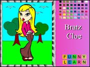 Bratz Cloe Coloring 5