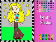 Bratz Sasha Coloring