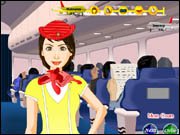 French Stewardess Dress Up