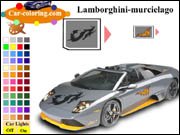 Lamborghini Murcielago Coloring