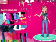 Paris Hilton Dress Up Game