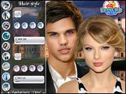 Taylor Swift and Taylor Lautner